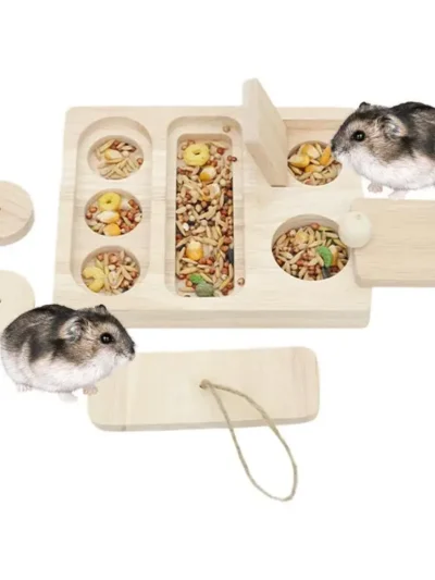 Multi-Grid Hamster Feeding Bowl