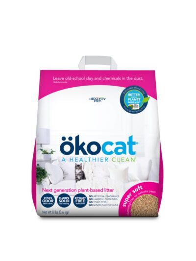 Okocat Litter Super Soft Clumping Wood Cat Litter 1ea/8 lb