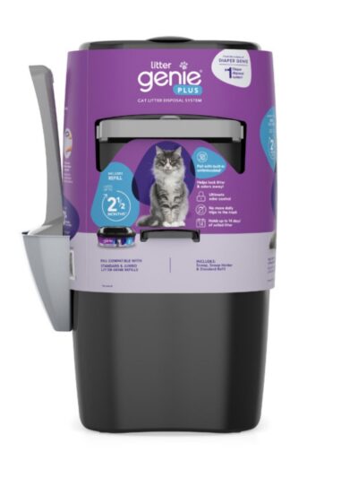 Litter Genie Plus Cat Litter Disposable System Black 1ea/Plus