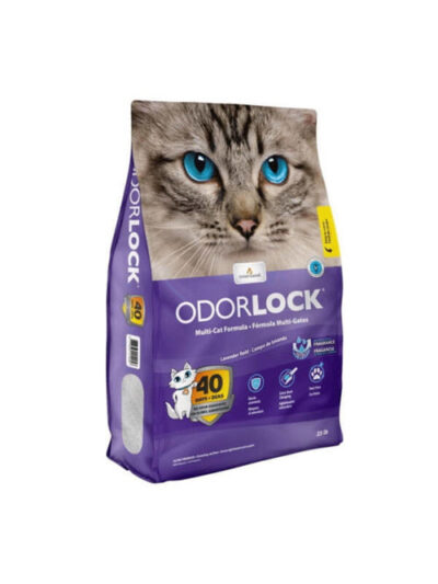 Intersand Odorlock Lavender Cat Litter 1ea/25 lb
