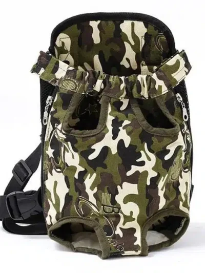 Pet Dog Carrier Backpack Mesh Camouflage Outdoor Travel Products Perros Breathable Shoulder Handle Bags for Small Dog Cats Gatos