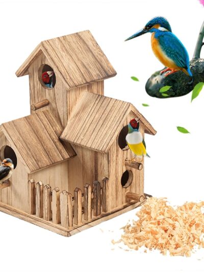 Creative Wooden Bird House