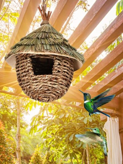 Charming Decorative Hummingbird House