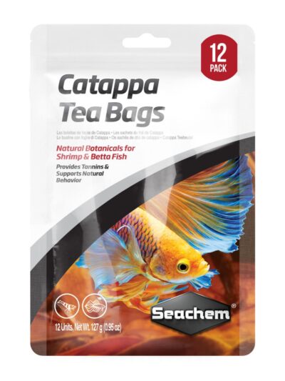 Seachem Laboratories Catappa Water Conditioner Tea Bags 1ea/12 pk