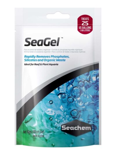 Seachem Laboratories SeaGel Phosphate, Silicate, and Organic Waster Remover 1ea/100 ml