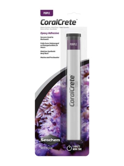 Seachem Laboratories CoralCrete Epoxy Adhesive Purple, 1ea/4 oz