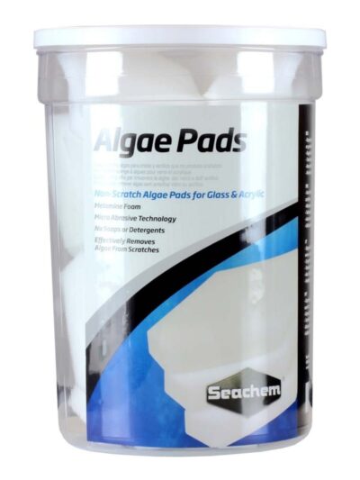 Seachem Laboratories Algae Pad for Glass  Acrylic Aquariums White, 1ea/15 mm, 18 pk