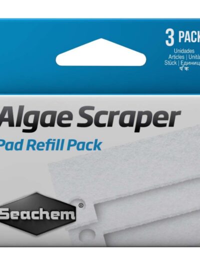 Seachem Laboratories Algae Scraper Replacement Pad White, 1ea/3 pk