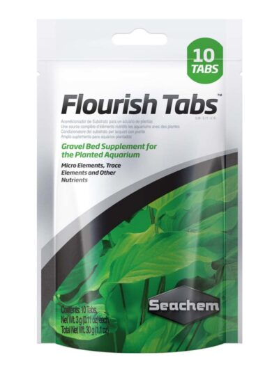 Seachem Laboratories Flourish Tabs Plant Supplement 1ea/1.1 oz, 10 ct