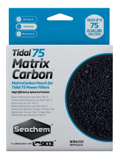 Seachem Laboratories Tidal Matrix Activated Carbon Media 1ea/190 ml