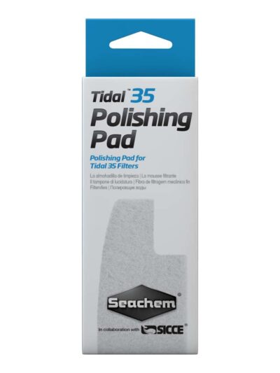 Seachem Laboratories Tidal Polishing Pad For Tidal 35 Filters, White, 1ea/2 pk