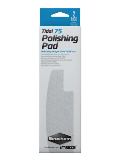 Seachem Laboratories Tidal Polishing Pad For Tidal 75 Filters, White, 1ea/2 pk