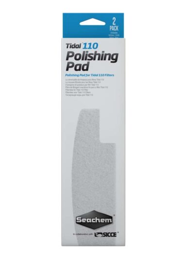 Seachem Laboratories Tidal Polishing Pad For Tidal 100 Filters, White, 1ea/2 pk