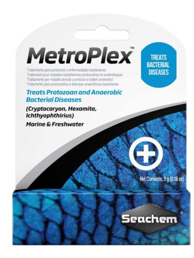 Seachem Laboratories MetroPlex Parasitic and Bacterial Treatment 1ea/0.2 oz