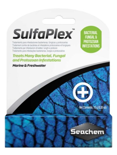 Seachem Laboratories Sulfaplex Antibiotic and Antifungal Medication 1ea/0.4 oz