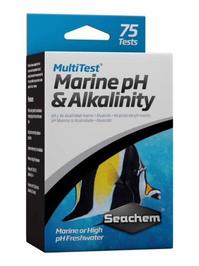 Seachem Laboratories MultiTest Marine pH Alkalinity Test Kit 1ea