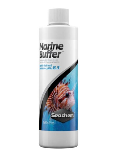 Seachem Laboratories Liquid Marine Buffer Saltwater Aquarium Water Treatment 1ea/16.9 fl oz