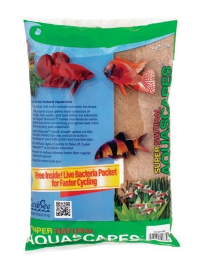 CaribSea Super Natural Aquascapes Sand Carolina Creek, 4ea/10 lb