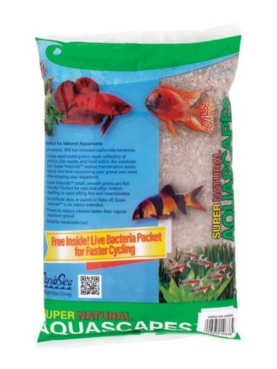 CaribSea Super Natural Aquascapes Sand Sunset Gold, 4ea/10 lb