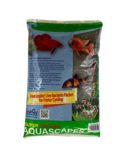 CaribSea Super Natural Aquascapes Gravel Midnight River, 4ea/10 lb