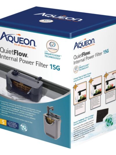 Aqueon QuietFlow Internal Filter with SmartClean Technology 1ea/SMall