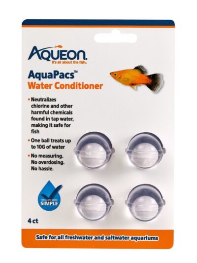 Aqueon AquaPacs Water Conditioner 6ea/4pk