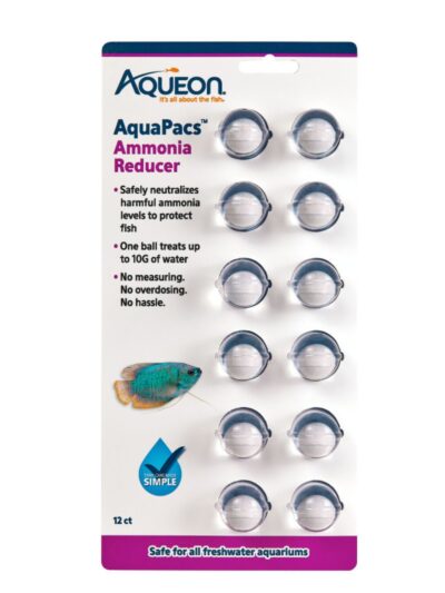 Aqueon AquaPacs Ammonia Reducer 6ea/12pk