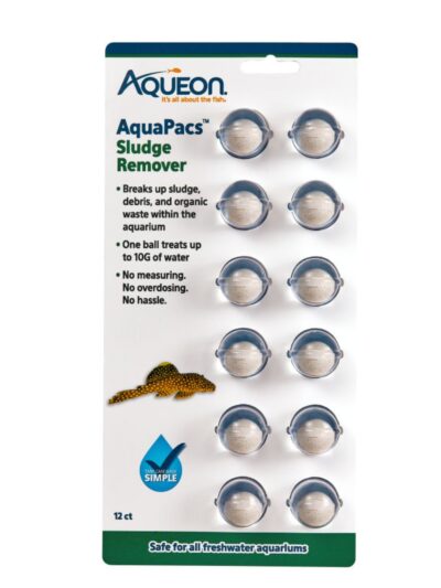 Aqueon AquaPacs Sludge Remover 6ea/12pk