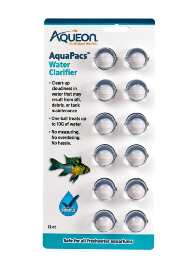 Aqueon AquaPacs Water Clarifier 6ea/12pk