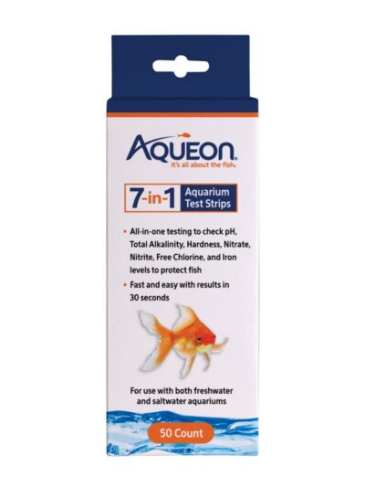 Aqueon 7in1 Aquarium Test Strips 1ea/50 ct