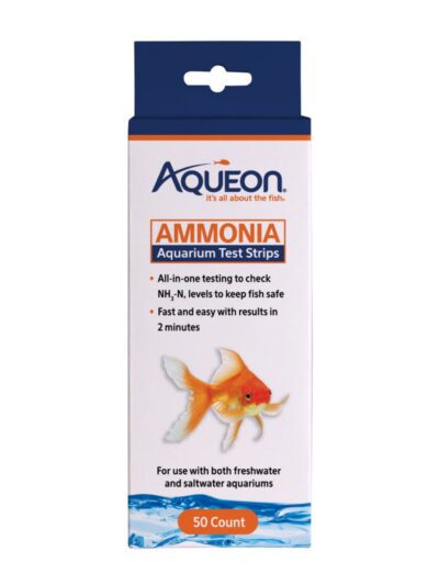 Aqueon Ammonia Aquarium Test Strips 1ea/50 ct