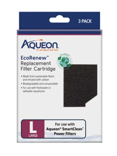 Aqueon EcoRenew Filter Cartridges Large, 1ea/Large, 3pk