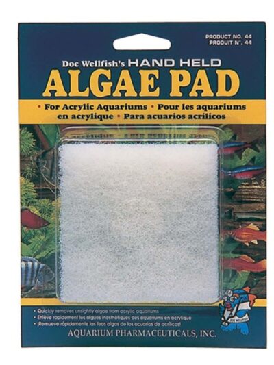 API Doc Wellfish's Hand Held Algae Pad For Acrylic, 1ea