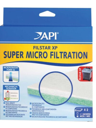 API Filstar XP Super Micro Filtration Pad White, 1ea/2 pk