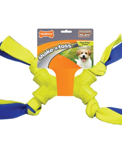 Nylabone Power Play Interactive Dog Toy Shake-a-Toss 1ea/SMall/Regular - Up To 25 Ibs.