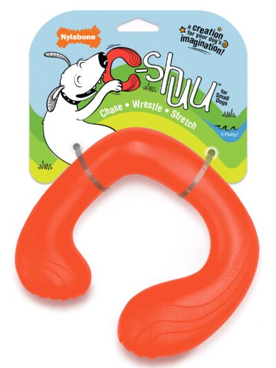Nylabone Creative Play CShuu Dog Chase Toy Red, 1ea/SMall/Regular Up To 25 Ibs. 1 ct