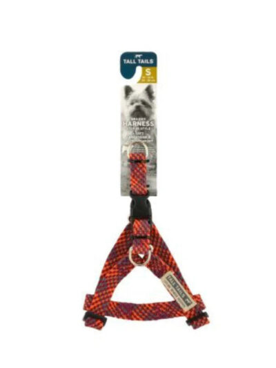 Tall Tails Dog Braided Harness Multi Medium