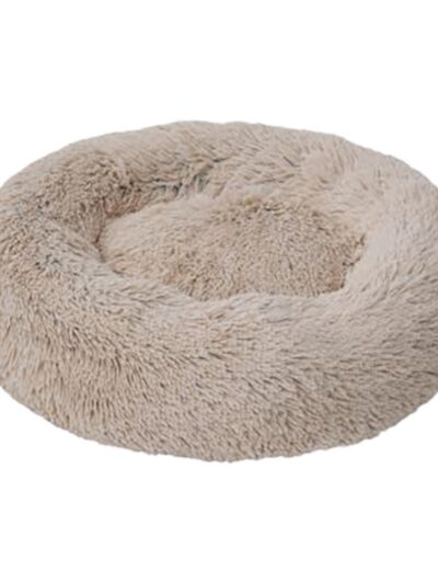 Tall Tails Dog Cuddle Bed Khaki 30 Inches