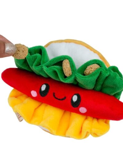 Territory Dog Plush Hotdog 8 Inch
