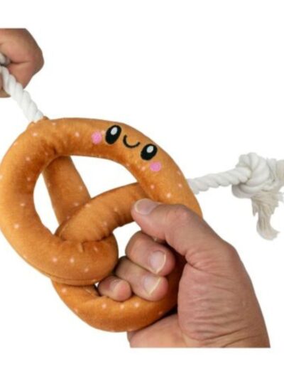 Territory Dog Plush Pretzel 7 Inch