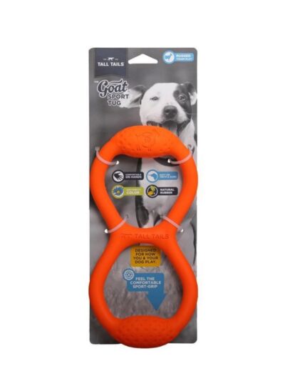 Tall Tails Dog Goat Tug Rubber 11 Inch