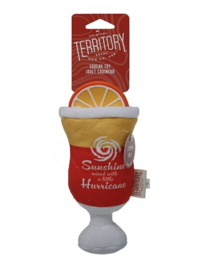 Territory Dog Plush Latex 2 In 1 Hurrican 8.5 Inch