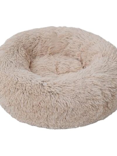 Tall Tails Dog Cuddle Bed Khaki 17 Inches