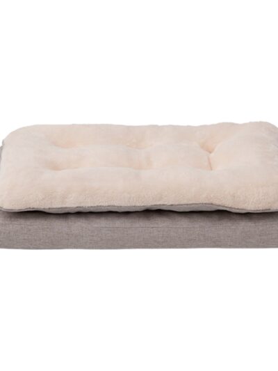 Territory Dog & Cat Khaki Pillow Top Bed, 30" x 19"