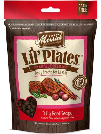 Merrick Dog Lil Bitty Beef 5oz. (Case Of 6)