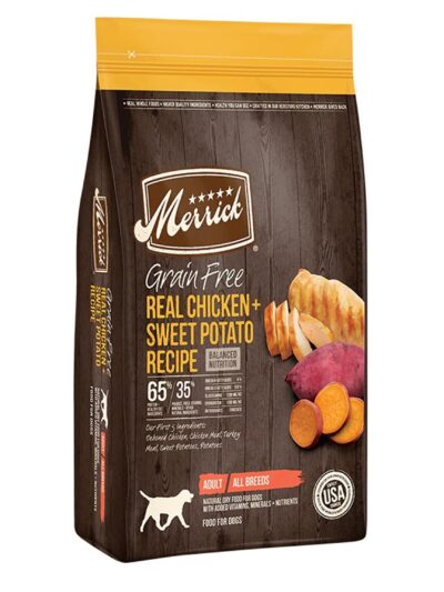 Merrick Dog Grain Free Chicken And Sweet Potato 22Lb