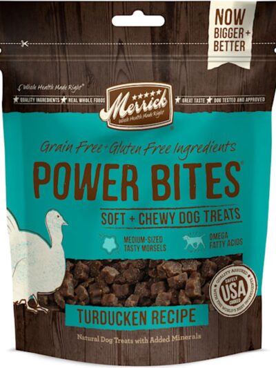 Merrick Dog Power Bite Turducken 6oz. (Case Of 6)
