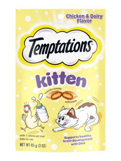 Temptations Kitten Cat Treat Chicken & Dairy 1ea/3 oz