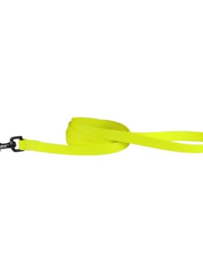 Omni Pet Carnival Biothane Dog Lead Neon Yellow 3/4in. x 6ft.