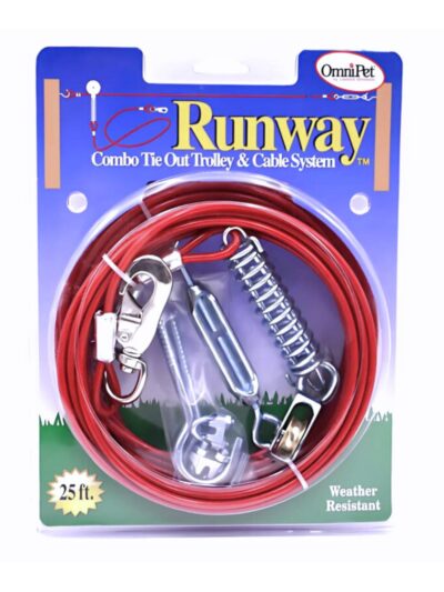 Omni Pet Trolley Dog Runway 25ft.